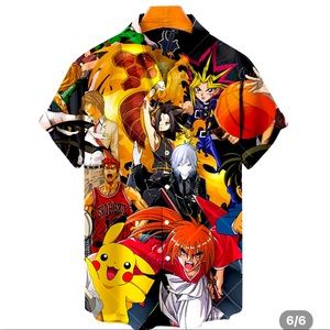 Anime Universe #2 button down shirt